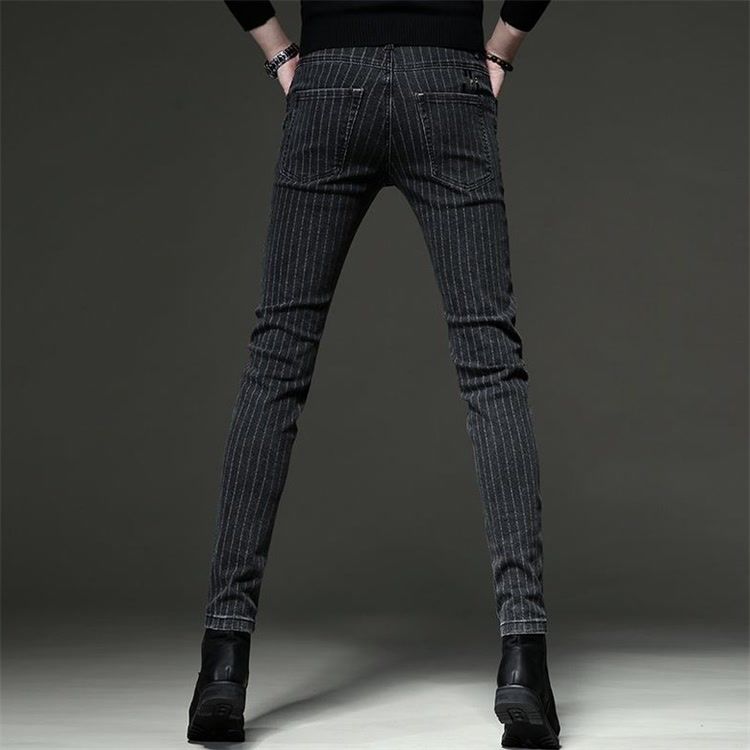 Striped Jeans 2025 Men's Trend - Streetwear Brand Denim ulasan dan harga