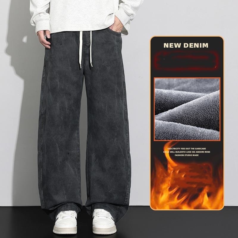 2026 Men's Loose Cotton Pants  - Streetwear Brand Clothing ulasan dan harga