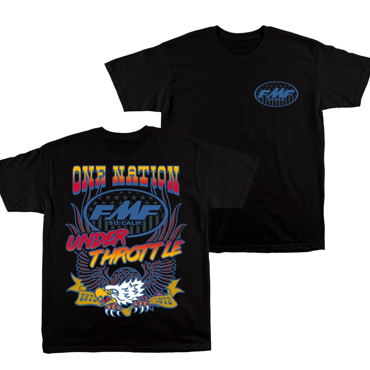 Black FMF Vintage Dirt Bike 19 - Streetwear Brand Vintage ulasan dan harga