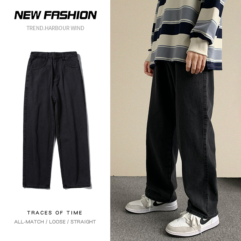 New Streetwear Baggy Jeans Men - Streetwear Brand Denim ulasan dan harga