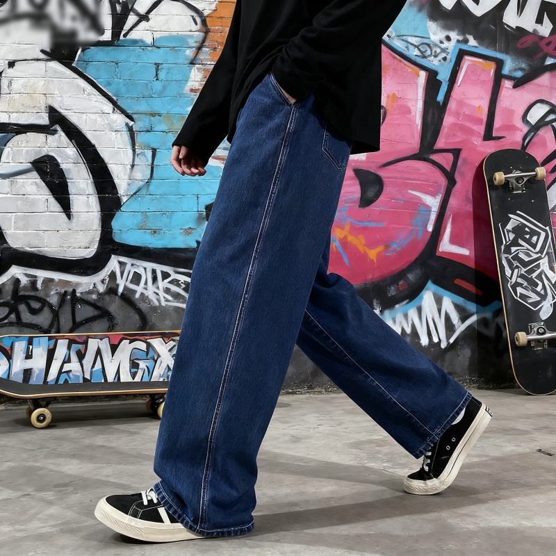 2025 New Streetwear Loose Jean - Streetwear Brand Denim ulasan dan harga